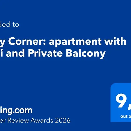 Cozy Corner: With Wifi And Private Balcony Apartmán