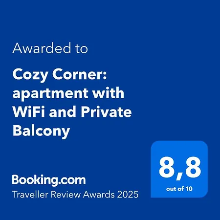 Cozy Corner: With Wifi And Private Balcony Apartment Wroclaw